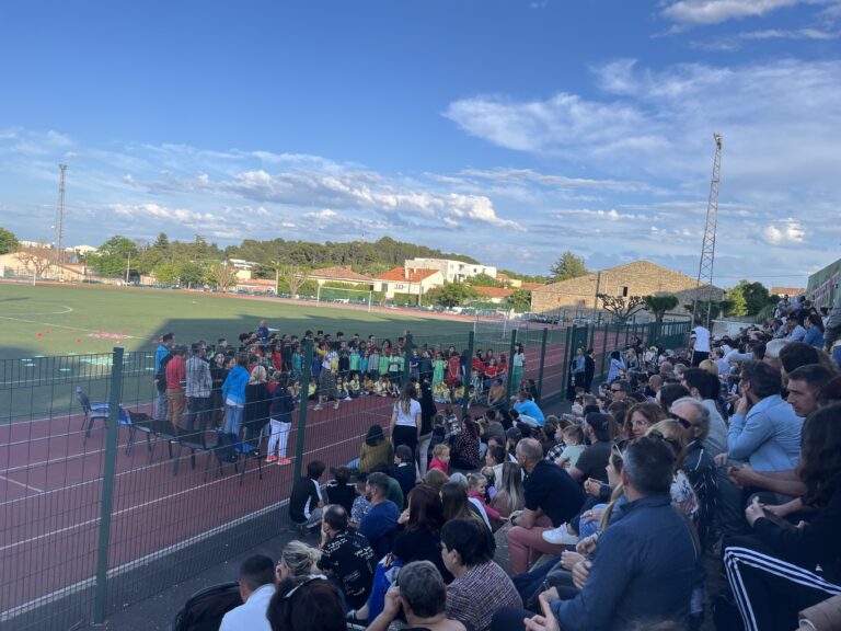 Cérémonie des J.O. avec l&rsquo;école