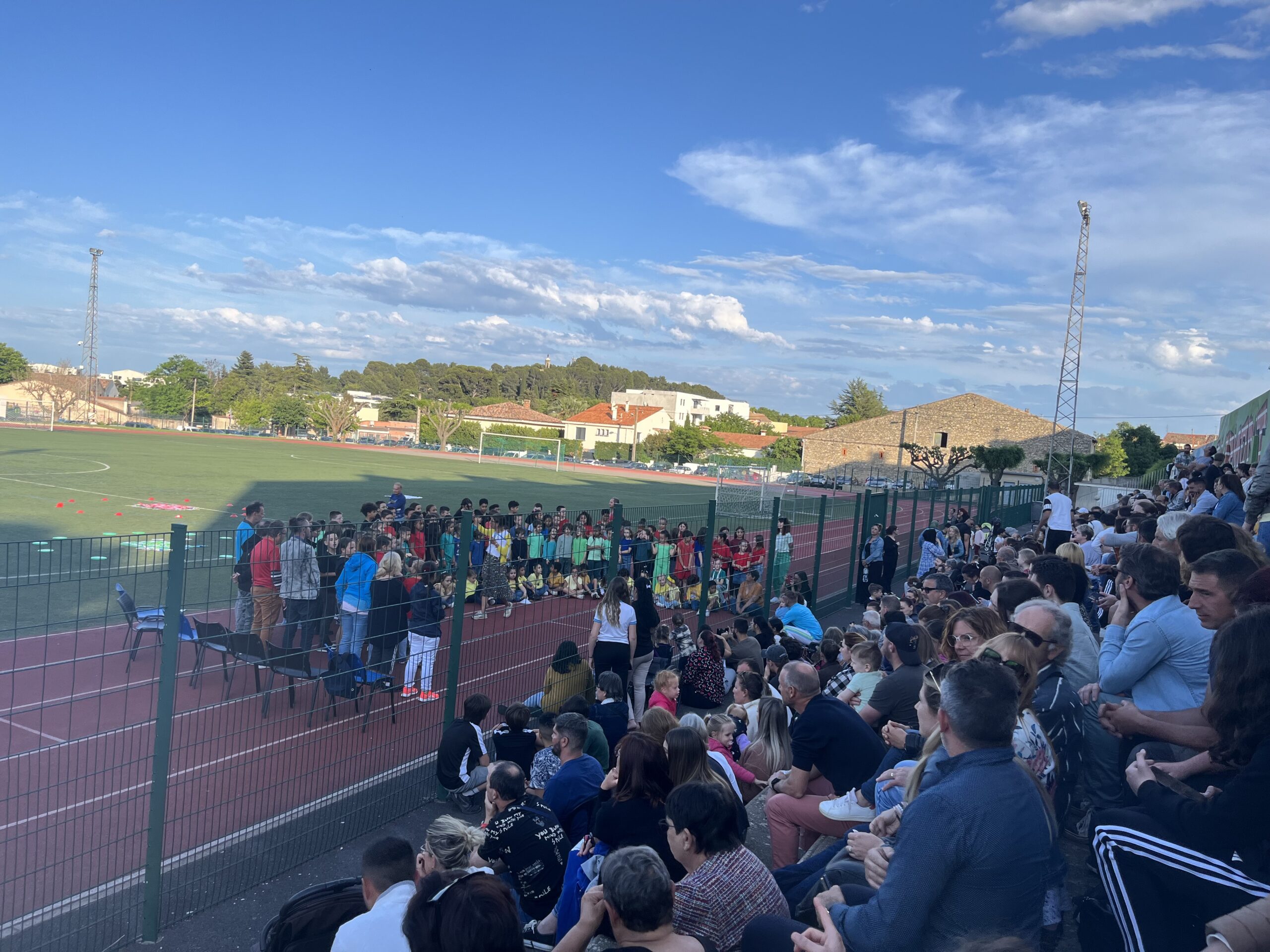 Cérémonie des J.O. avec l&rsquo;école